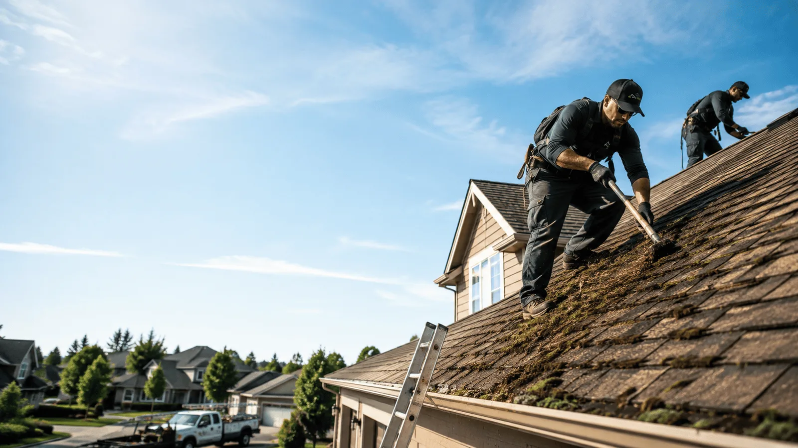 Roof Moss Removal in Covington, KY near me
